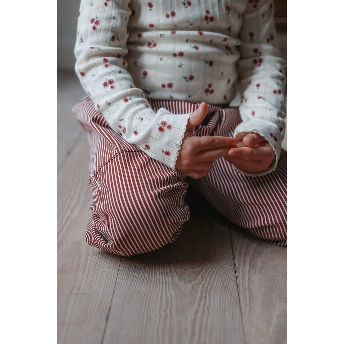 Petit Piao Syrah Striped Ppglory Denim Pants
