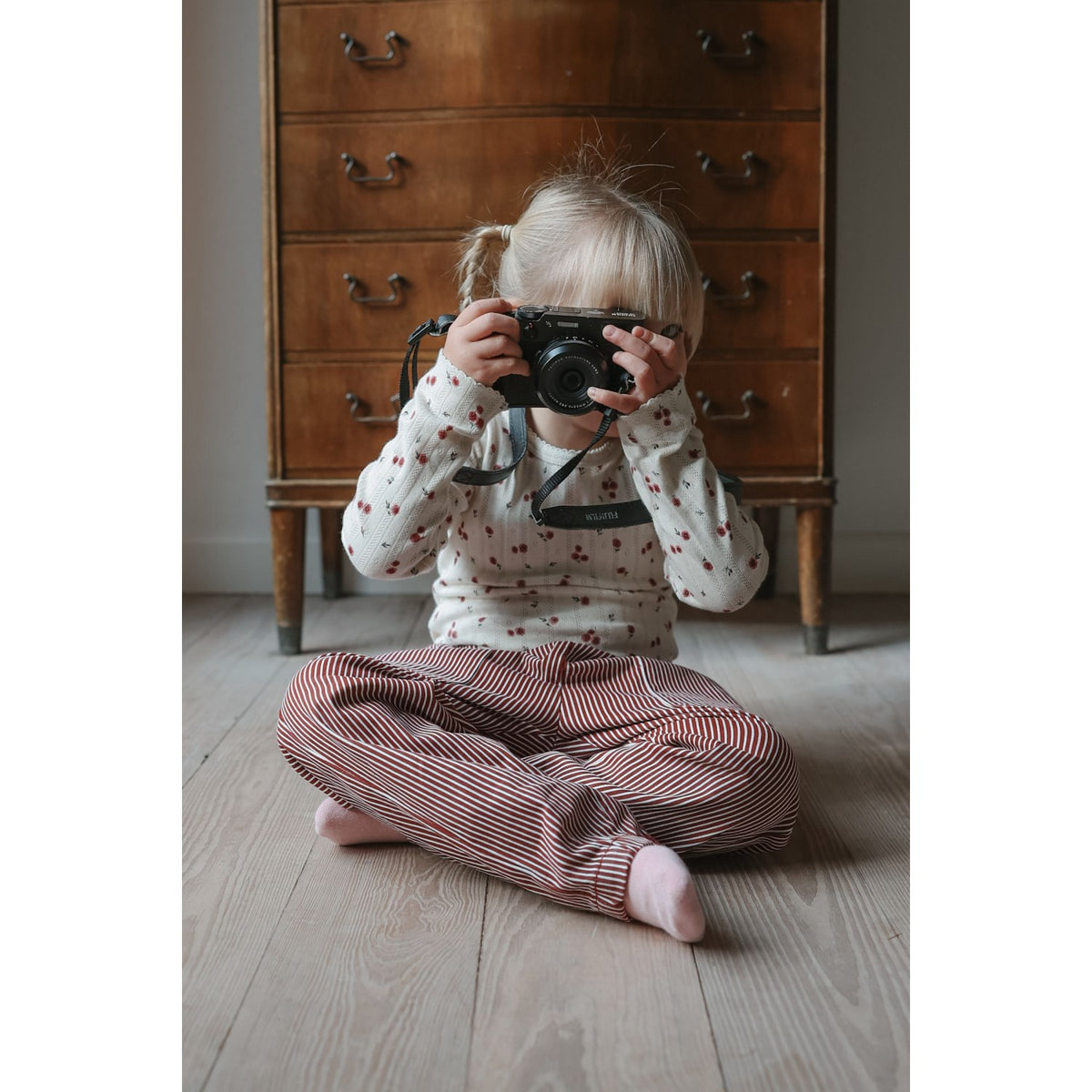 Petit Piao Syrah Striped Ppglory Denim Pants