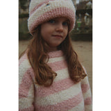 Konges Sløjd Rosy Stripe Softy Beanie