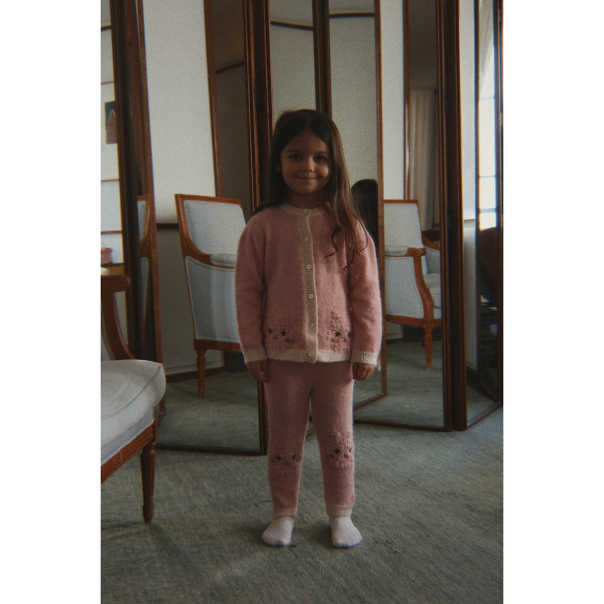 Konges Sløjd Silver Pink Kitty Pants