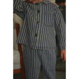 Konges Sløjd Tricolore Bleu Magot Shirt Gots
