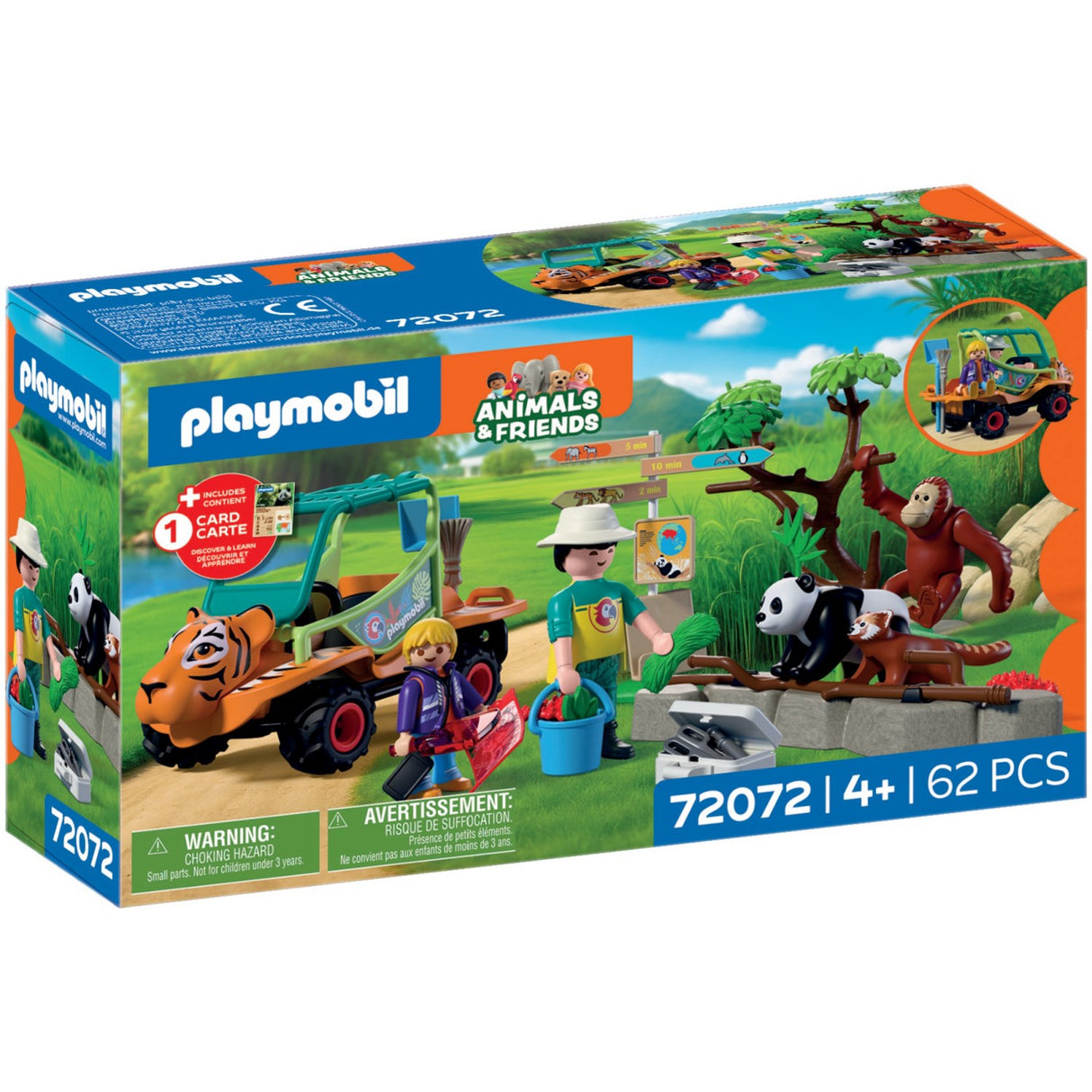 Playmobil® Zoo: Zookeeper With Vehicle