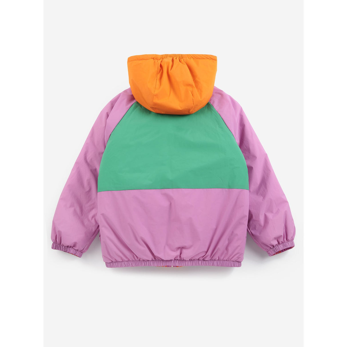 Bobo Choses Fuchsia Almost Moiré All Over Reversible Anorak