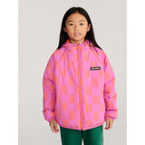 Bobo Choses Fuchsia Almost Moiré All Over Reversible Anorak