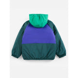 Bobo Choses Navy Blue Almost Moiré All Over Reversible Anorak