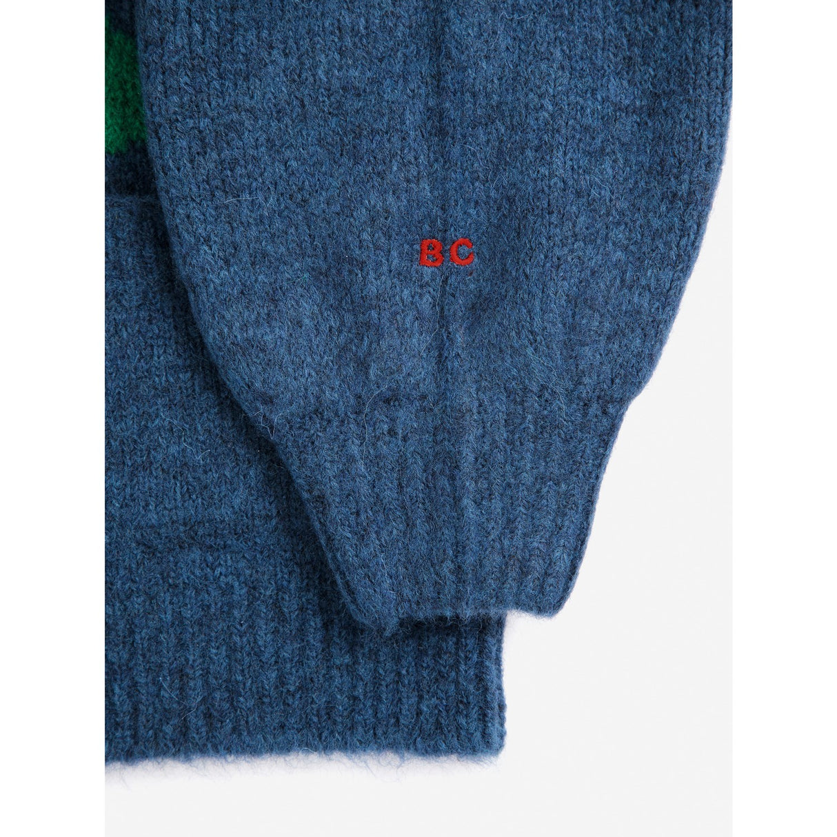 Bobo Choses Midnight Blue Stamp Bloom Cardigan