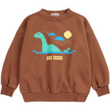 Bobo Choses Dark Brown Lake Monster Sweatshirt