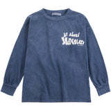 Bobo Choses Midnight Blue All About Monsters T-Shirt