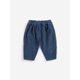 Bobo Choses Navy Blue Stamp Bloom All Over Corduroy Pants