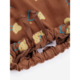 Bobo Choses Brown Pixel Abduction All Over Woven Pants