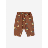 Bobo Choses Brown Pixel Abduction All Over Woven Pants