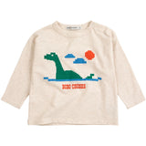 Bobo Choses Offwhite Lake Monster T-Shirt