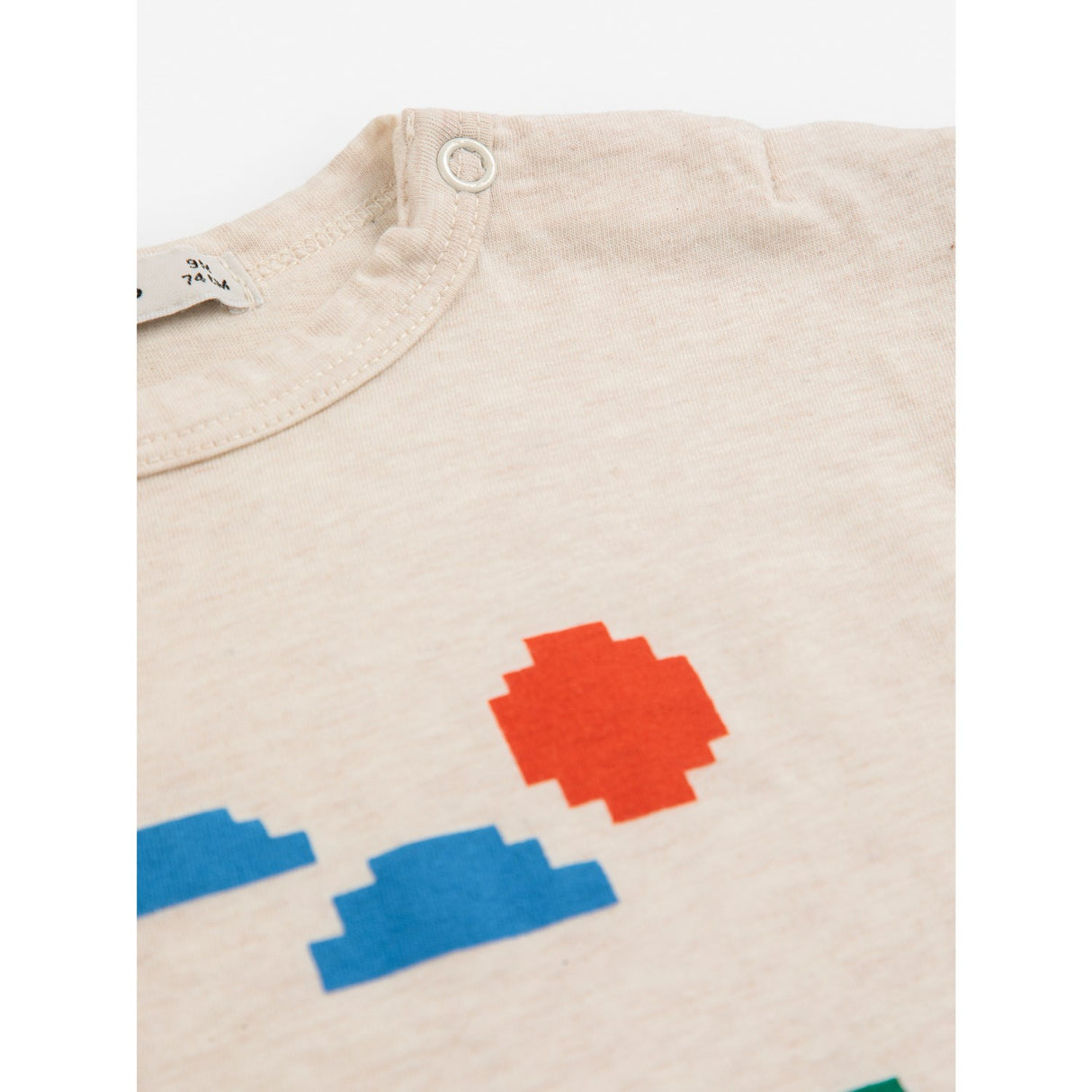 Bobo Choses Offwhite Lake Monster T-Shirt