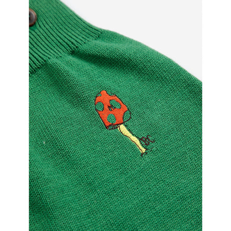 Bobo Choses Green Mush Monster Knitted Overall