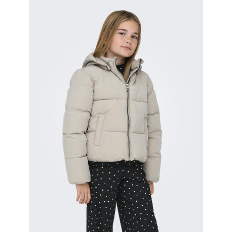 kids ONLY Pumice Stone Kogdolly Life Sht Puffer Jacket Otw Noos
