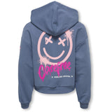kids ONLY Vintage Indigo Carefree Kogsmile Life L/S Hood Ub Swt Noos