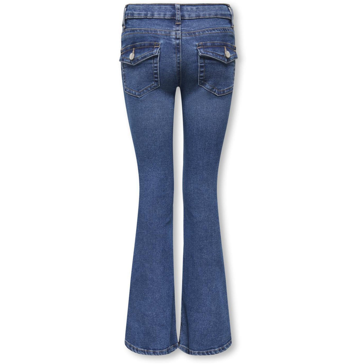 kids ONLY Medium Blue Denim Kogphoebe Lw Ba Poc Fla Dnm Mb Pim Noos