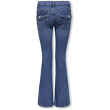 kids ONLY Medium Blue Denim Kogphoebe Lw Ba Poc Fla Dnm Mb Pim Noos