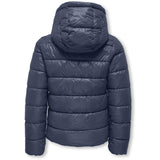 kids ONLY Vintage Indigo Kogkajsa Light Quilt Hood Jkt Otw Noos