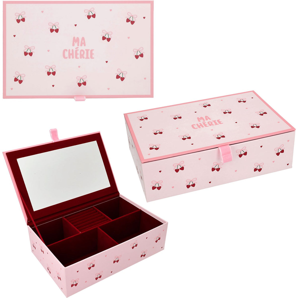 TRENDS by Depesche Cherry Lovies Jewellery Box
