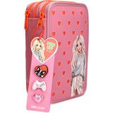 TOPModel Pin It Trippel Pencil Case With Silicone Charms