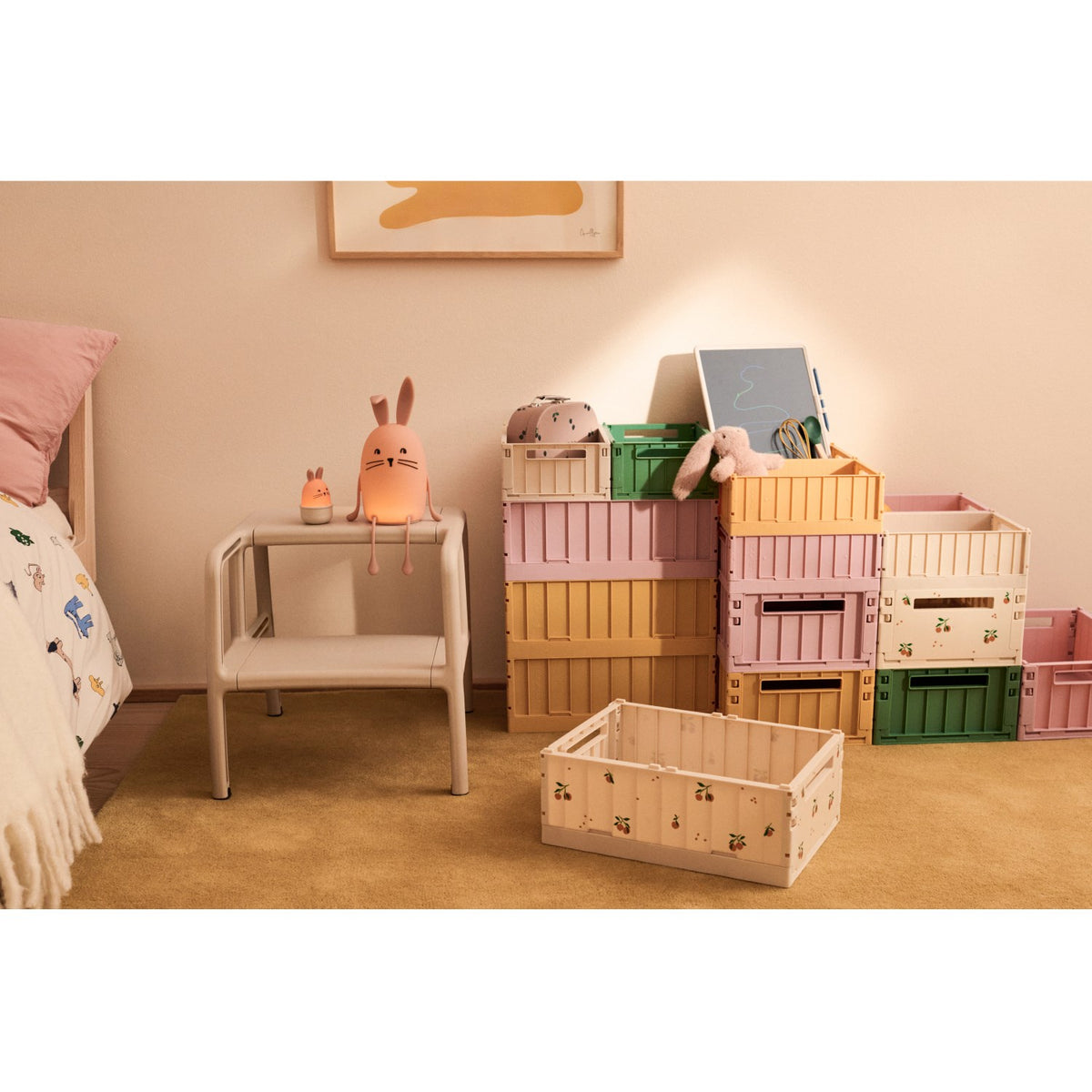 LIEWOOD Rose Blush Weston Storage Box M 2-pack
