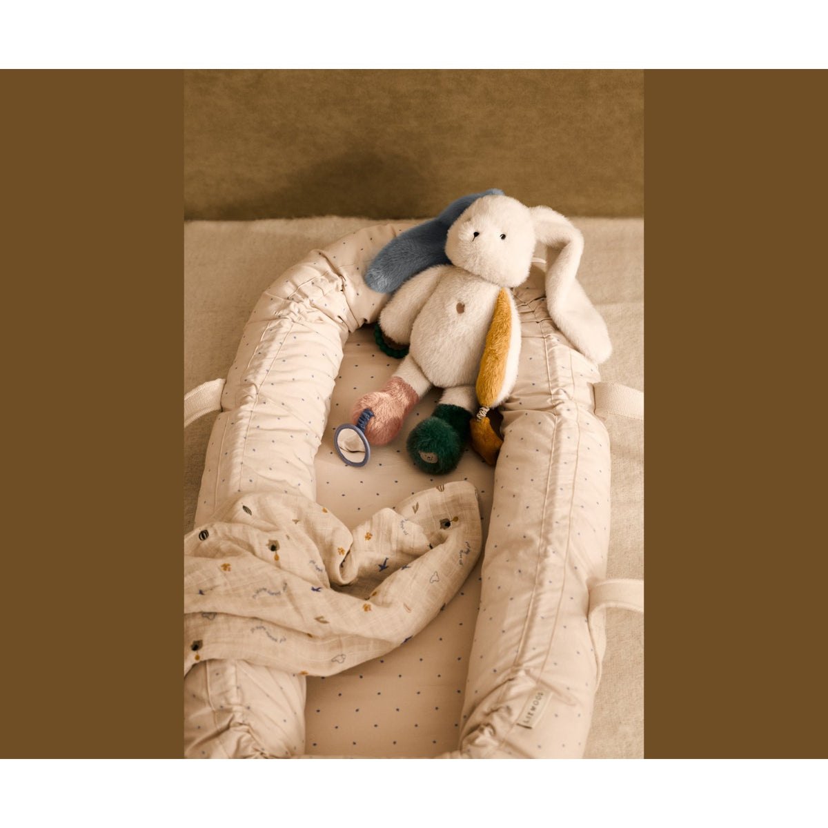 LIEWOOD Star / Flying Mix Lewis Muslin Cloth 2-Pack