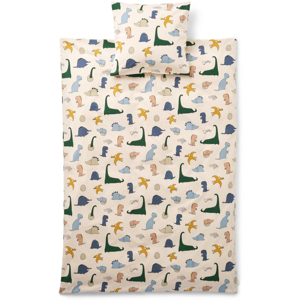 LIEWOOD Dino Roar / Sandy Ingeborg Junior Printed Bedding