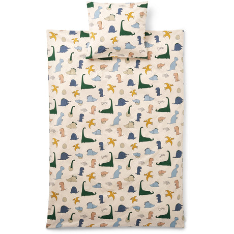 LIEWOOD Dino Roar / Sandy Ingeborg Junior Printed Bedding