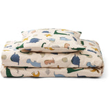 LIEWOOD Dino Roar / Sandy Carl Adult Printed Bedding