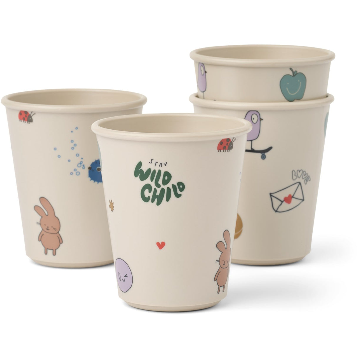 LIEWOOD Tamtam / Sandy Lana Cup 4-Pack