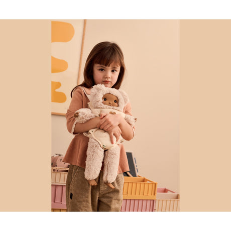LIEWOOD Mini Me Peach / Seashell Eleanor Doll Carrier