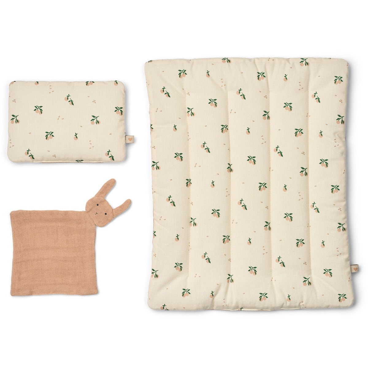 LIEWOOD Peach / Sea Shell Joan Doll Duvet Set
