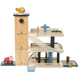 LIEWOOD Beach Blue Multi Mix Jordy Wooden Multi Play Parking Tower