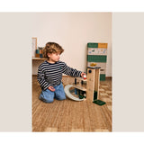 LIEWOOD Beach Blue Multi Mix Jordy Wooden Multi Play Parking Tower