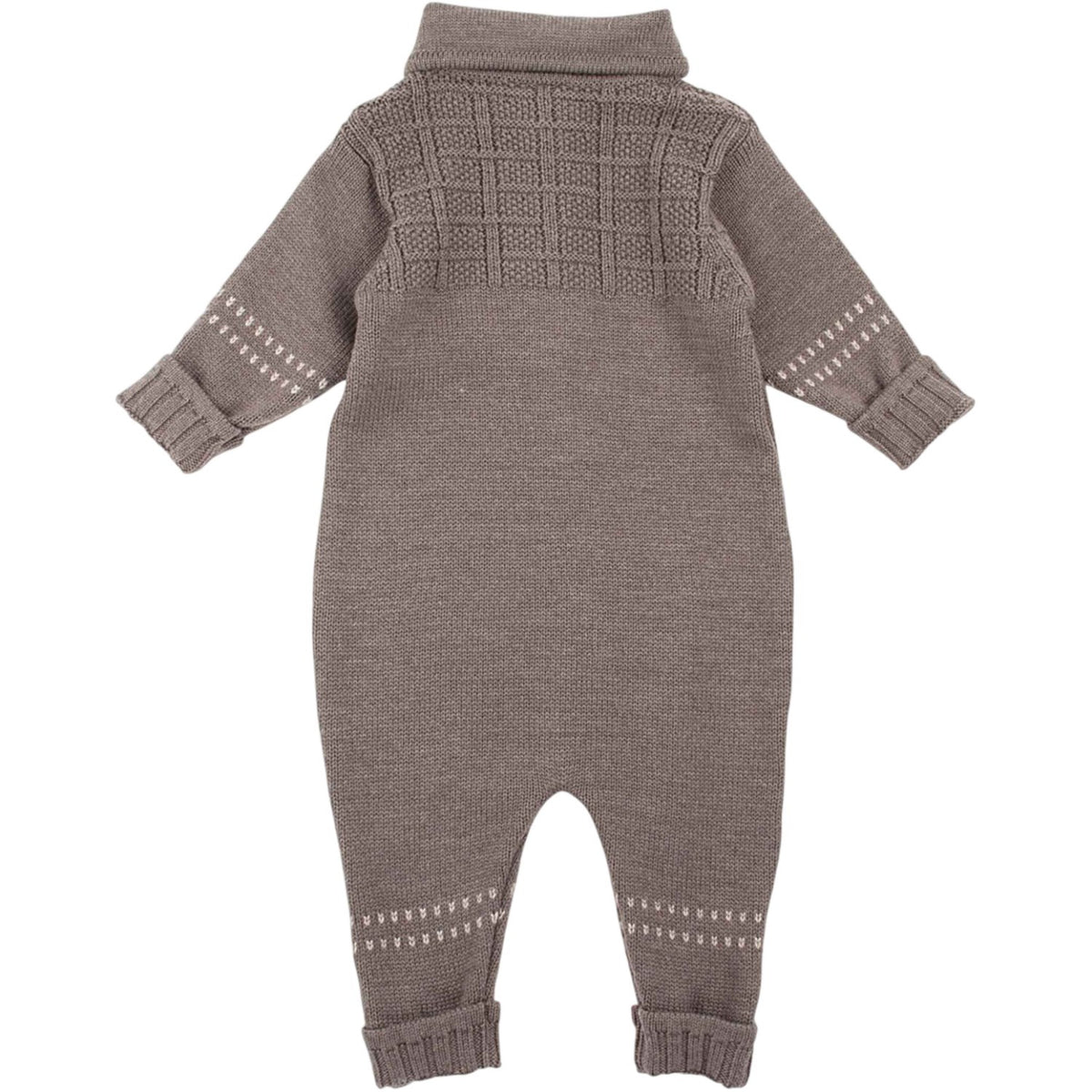 Lillelam Brown Babysuit Classic