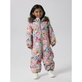 Name It Woodrose Flower Rabbit Nmfsnow10 Suit Aop Fo Noos