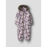 Name It Grape Shake Snow Bunny Nmfsnow10 Suit Aop Fo Noos
