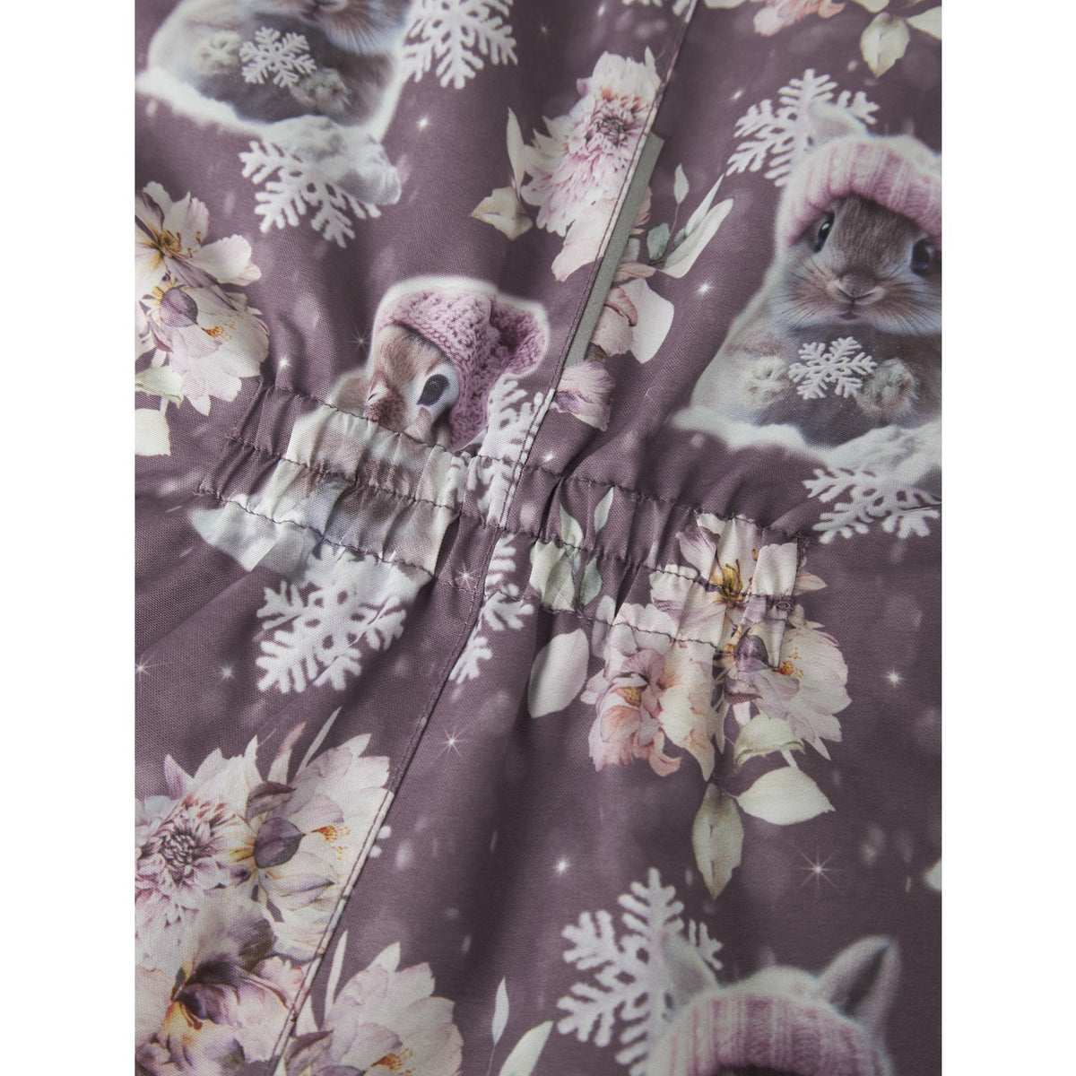 Name It Grape Shake Snow Bunny Nmfsnow10 Suit Aop Fo Noos