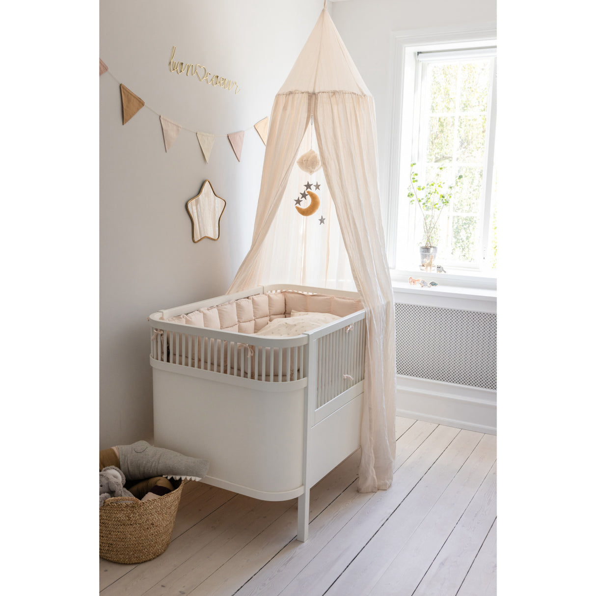 Sebra Birchbark Rose Canopy Dobby Weave