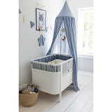 Sebra Forest Lake Blue Baby Bumper Kapok