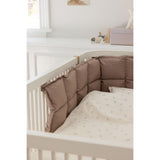 Sebra Jetty Beige Baby Bumper Kapok Half-Length
