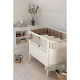 Sebra Jetty Beige Baby Bumper Kapok Half-Length