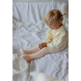 Silly Silas Granny Teddy Tights With Braces Silky Peach