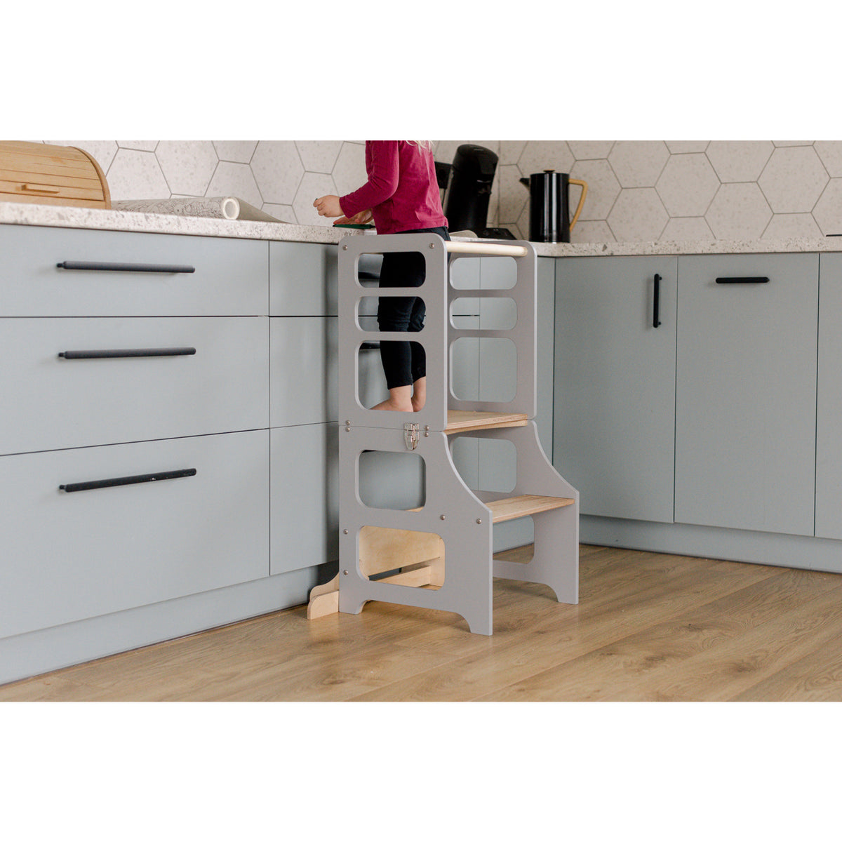 Duck Woodworks Grey Foldable EC Tower
