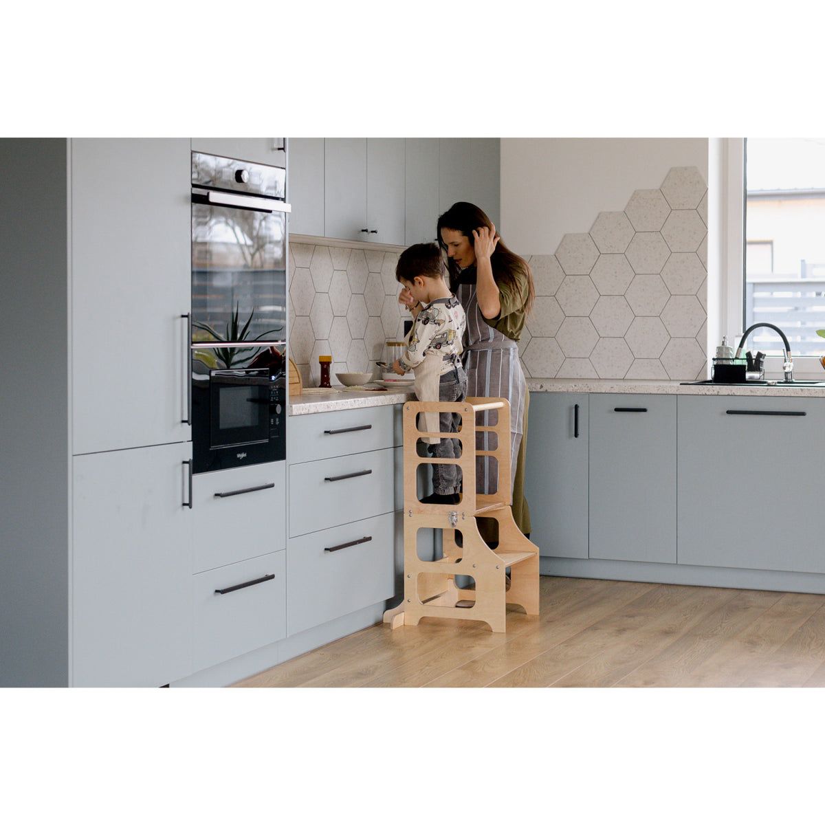 Duck Woodworks Natural Foldable EC Tower
