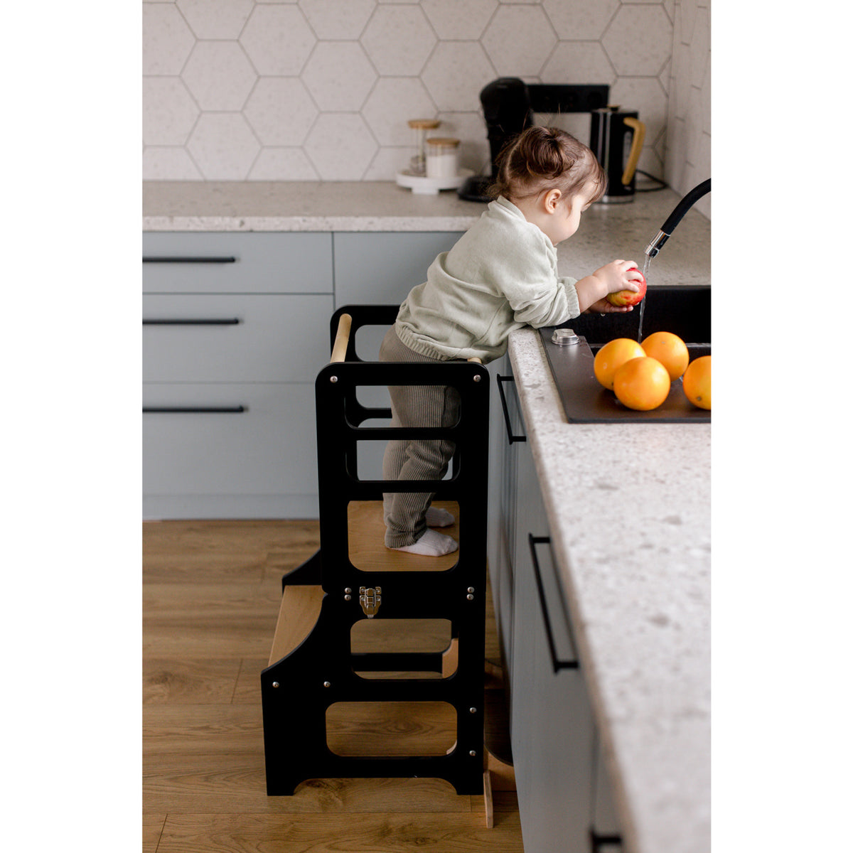 Duck Woodworks Black Foldable EC Tower