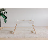 Duck Woodworks White Sensory Table With 2 Boxes Included