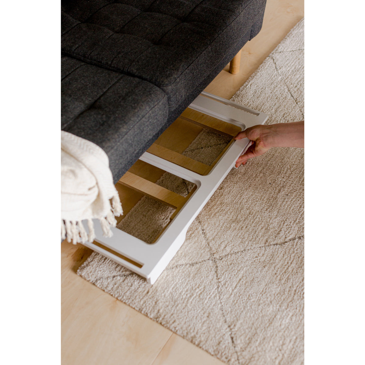 Duck Woodworks White Sensory Table With 2 Boxes Included