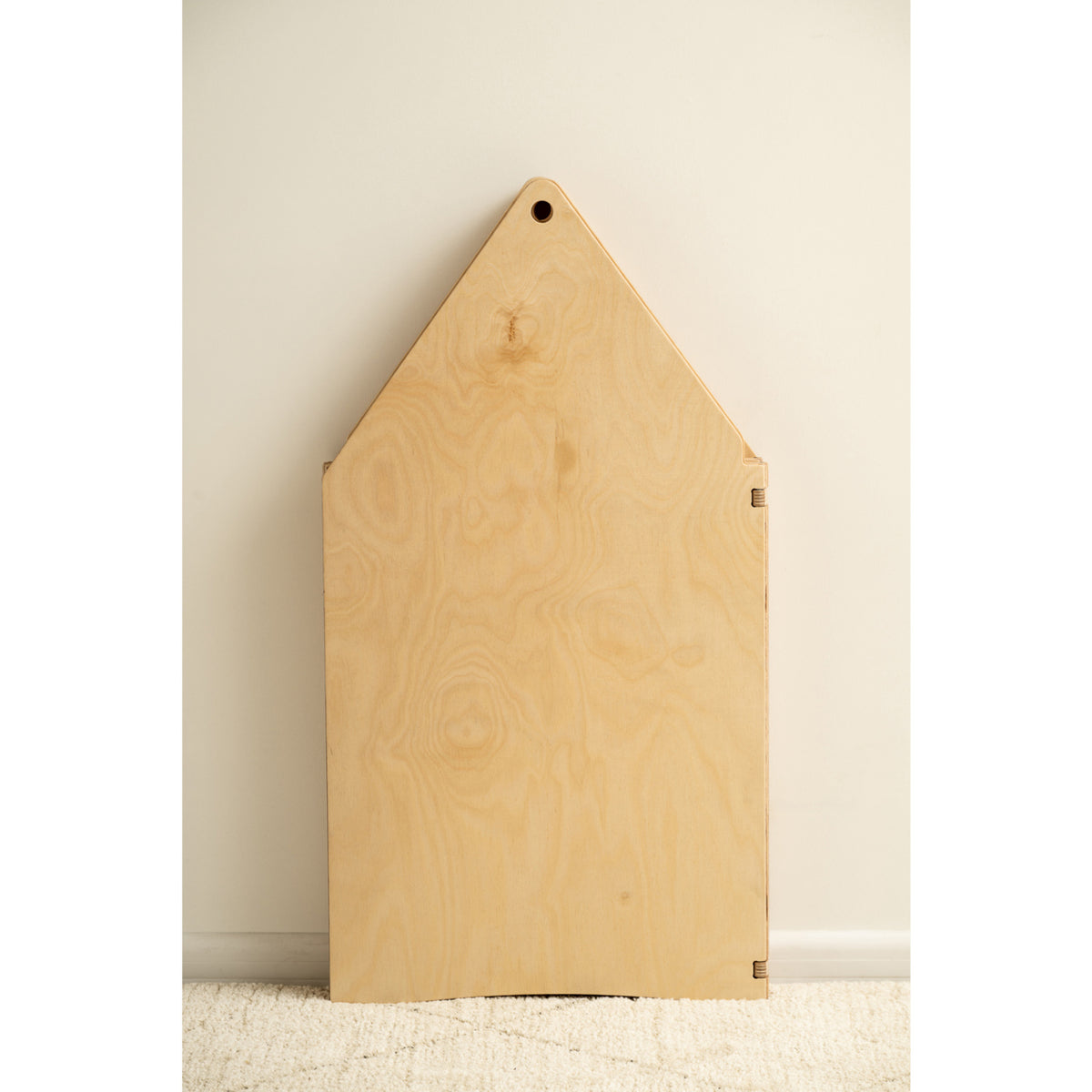 Duck Woodworks Natural Zig Zag House Plus